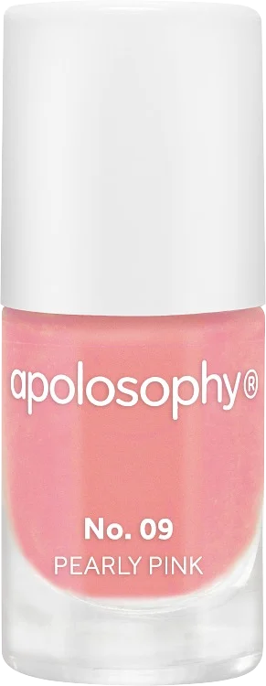 Apolosophy Nail Polish 4,5 ml Pearly Pink - Nagellack & remover
