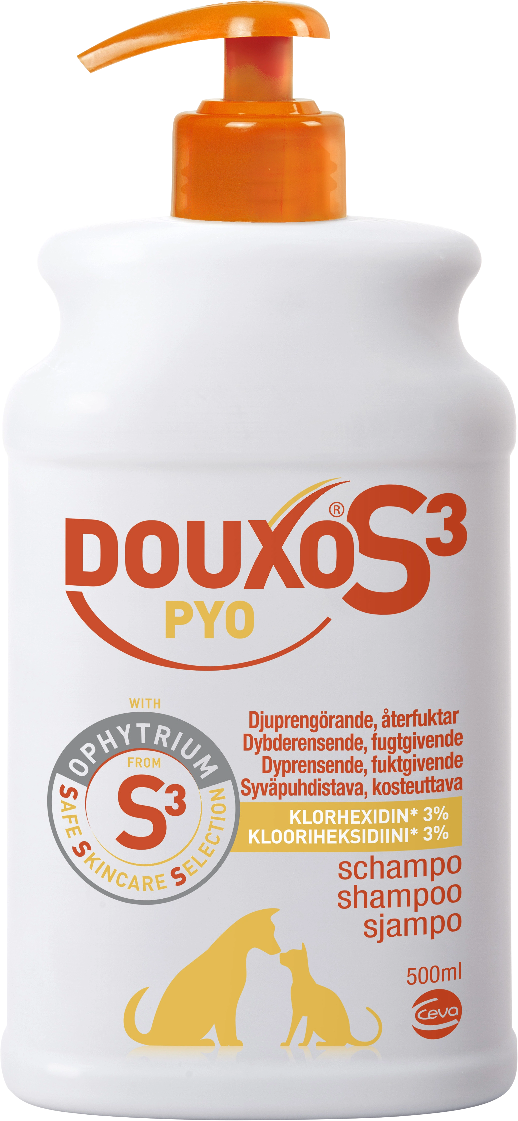 Douxo S3 Pyo Schampo 500 ml - Hundschampo & hundbalsam