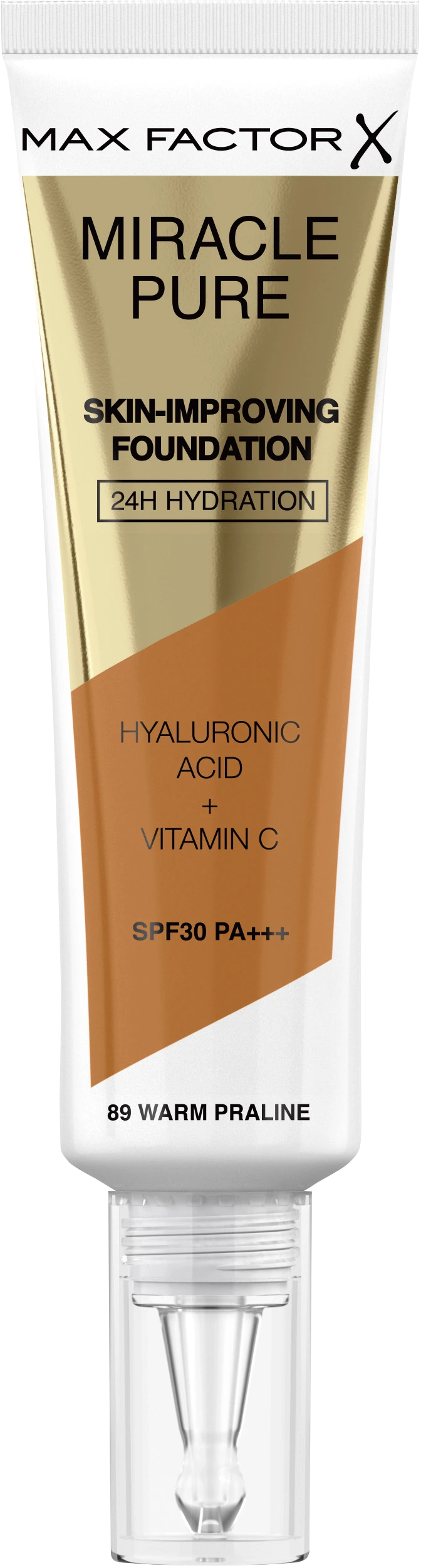 Max Factor Miracle Pure Foundation 89 Warm Praline - Flytande foundation