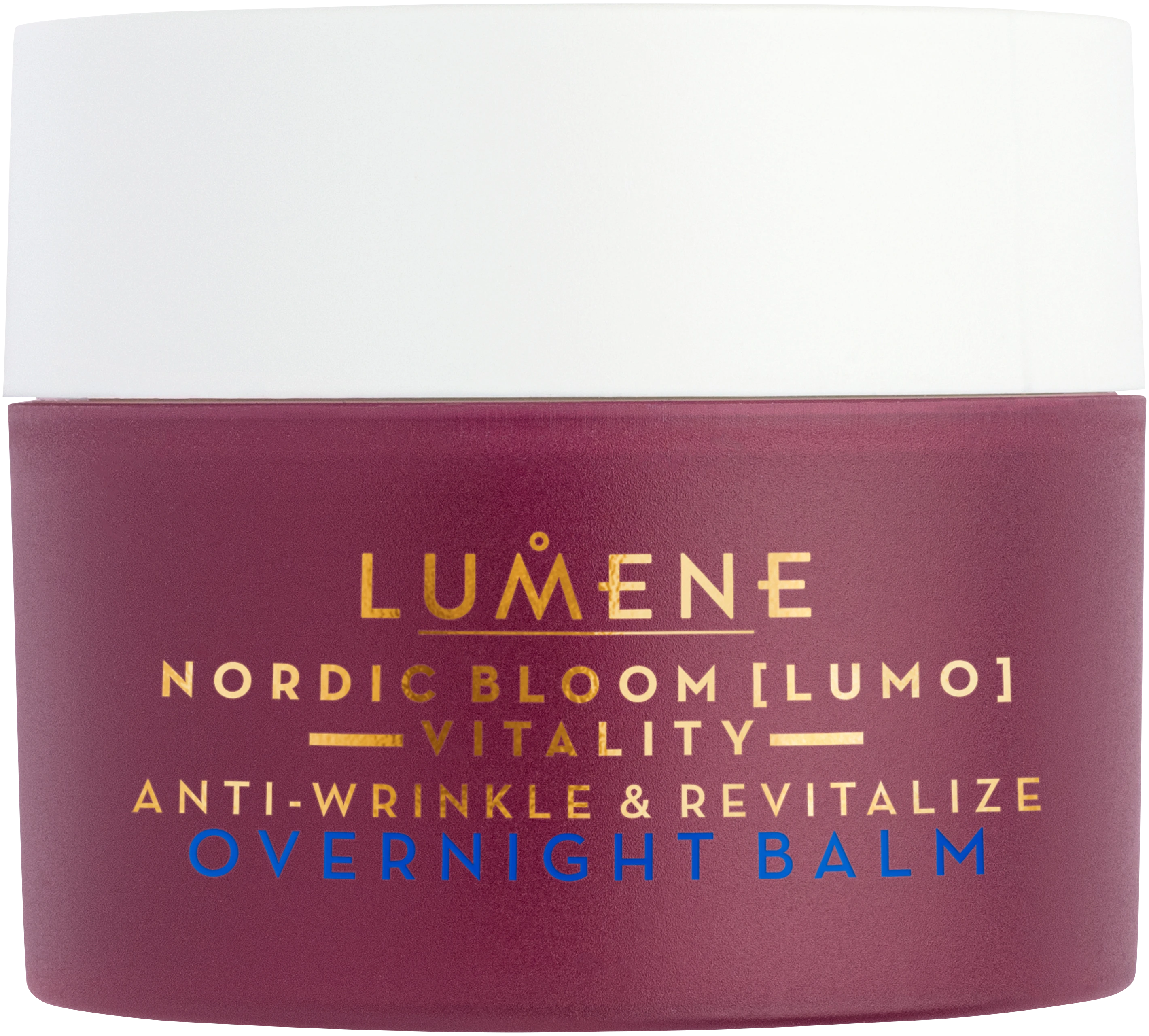 Lumene Vitality Anti-Wrinkle & Revitalize Overnight Balm 50 ml - Ansiktskräm - nattkräm