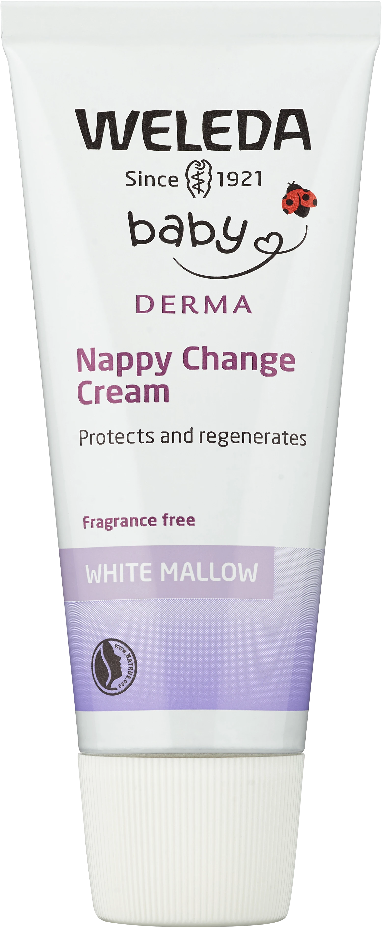Weleda White Mallow Nappy Change Cream 50 ml - Babyrumpor & röda stjärtar