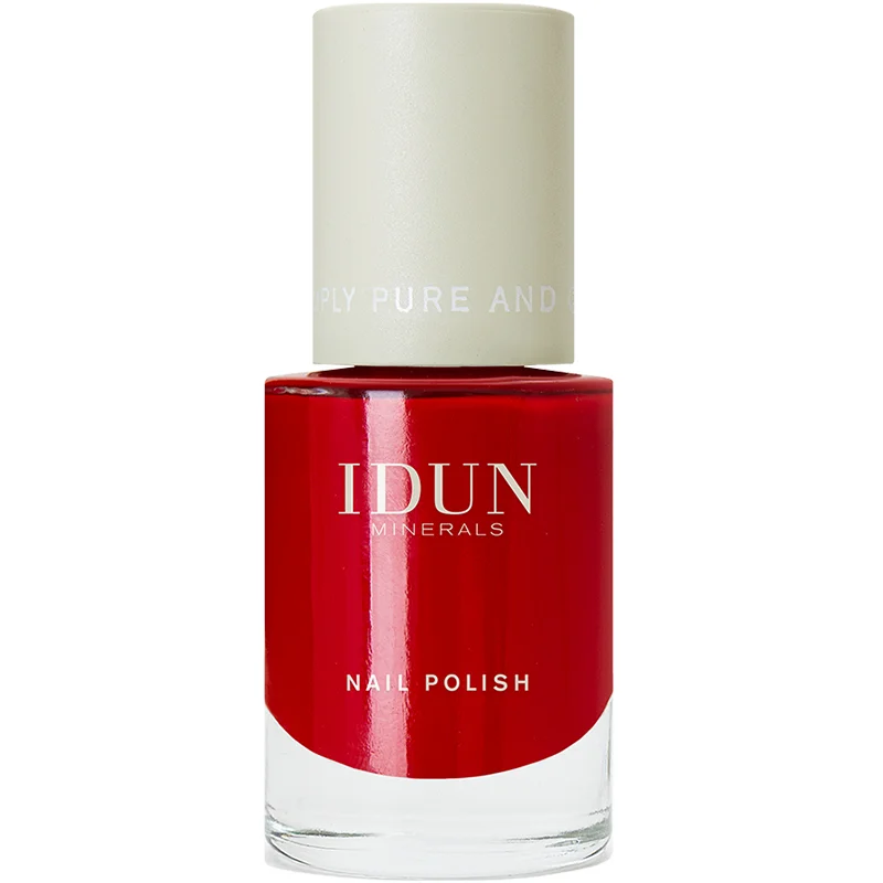IDUN Minerals Nail Polish 11 ml Rubin - Nagellack & remover
