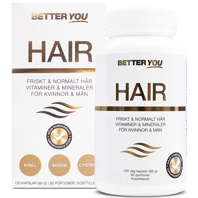 Better You Better You Hair 120 kapslar - Kosttillskott för hår, hud & naglar