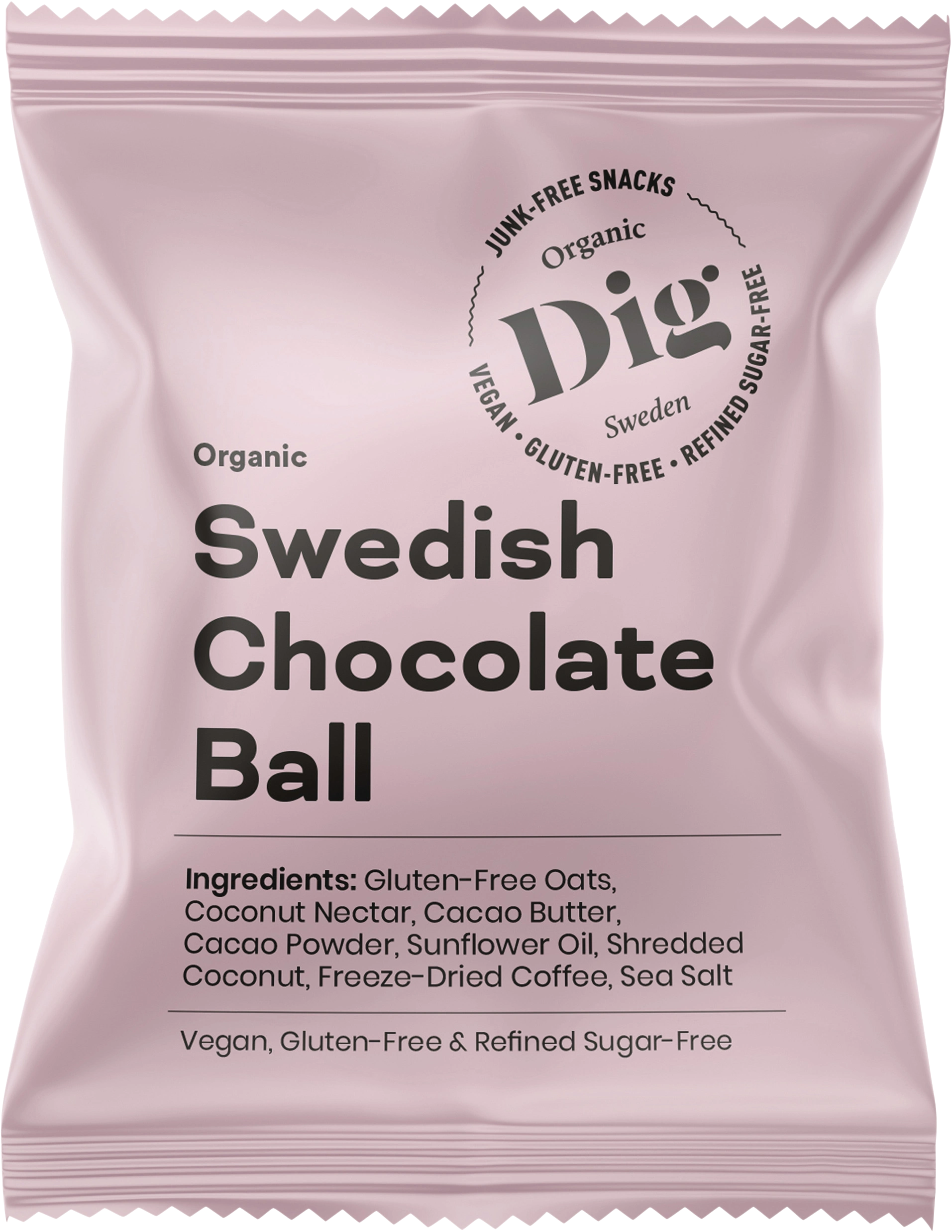Dig Chocolate Ball 25 g - Ekologiskt godis
