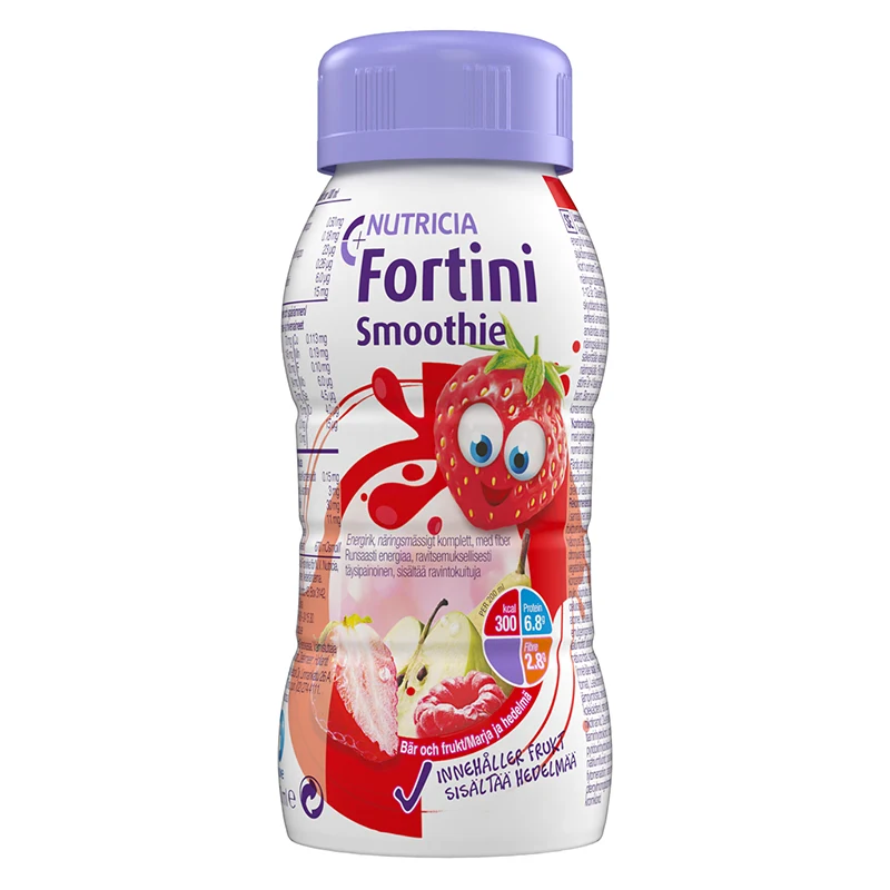 Fortini Smoothie Bär Och Frukt 200 ml - Specialkost för barn