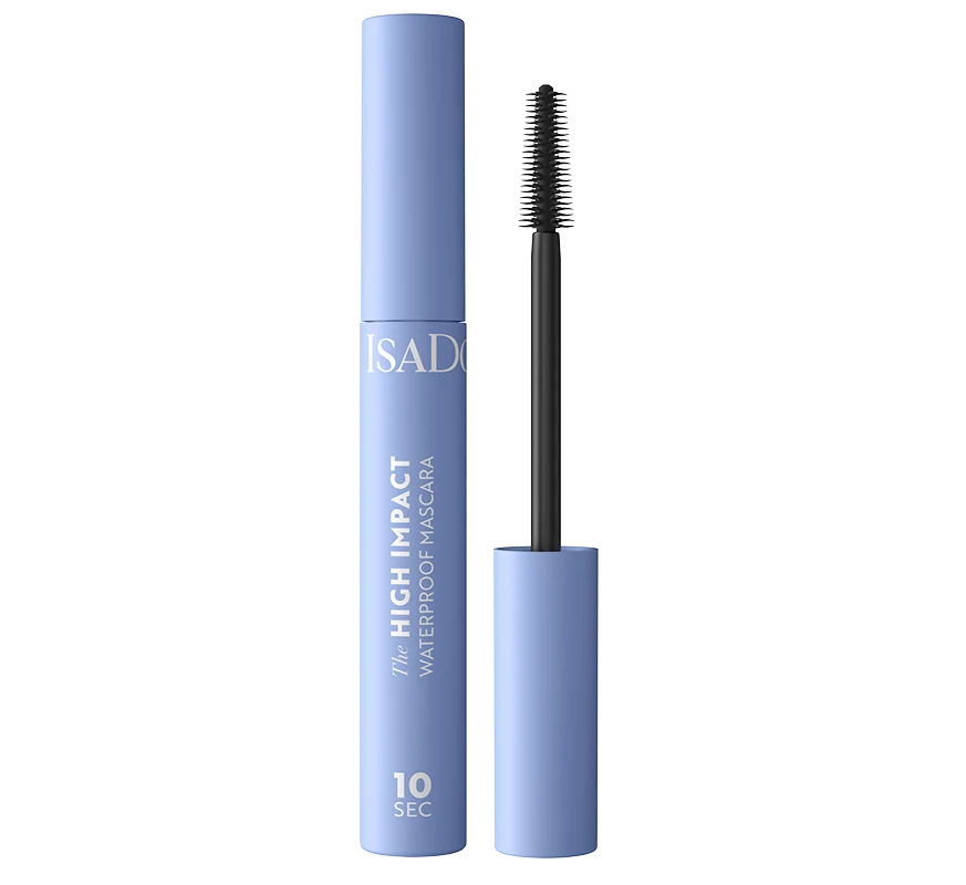 IsaDora 10 Sec High Impact Waterproof Mascara 01 Black 9 ml - Vattenfast mascara