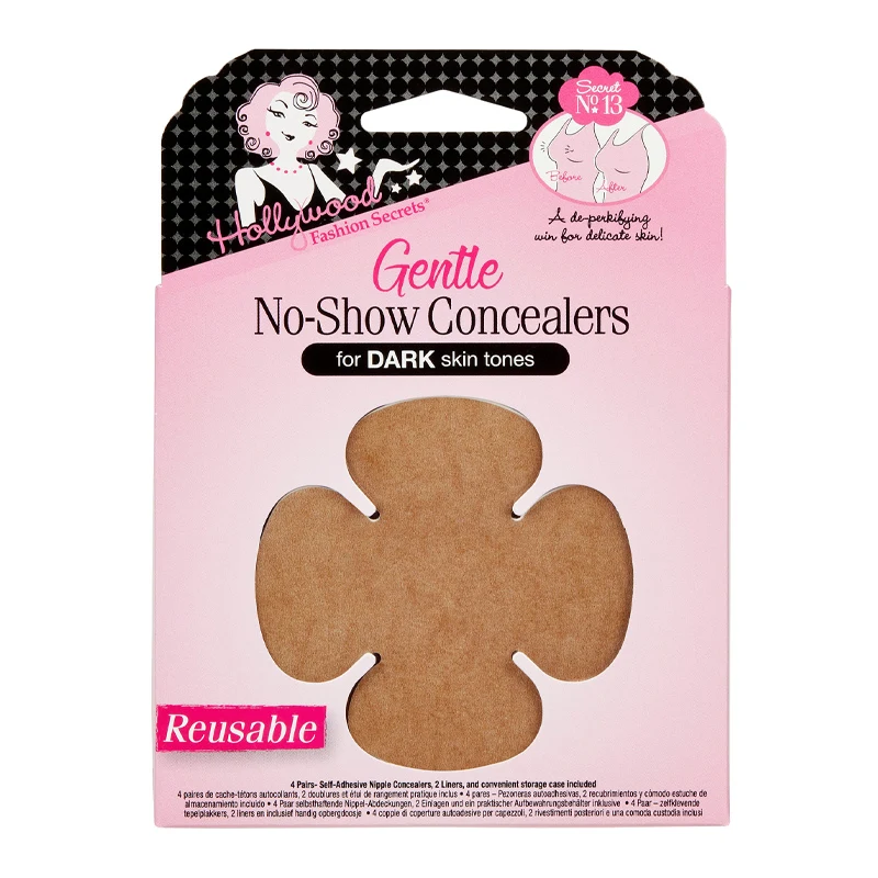 Hollywood Fashion Secrets Gentle No Show Concealers Dark 4 par - Makeup