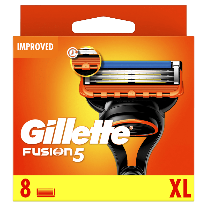 Gillette Fusion5 Rakblad För Män 8 Rakblad - Rakblad