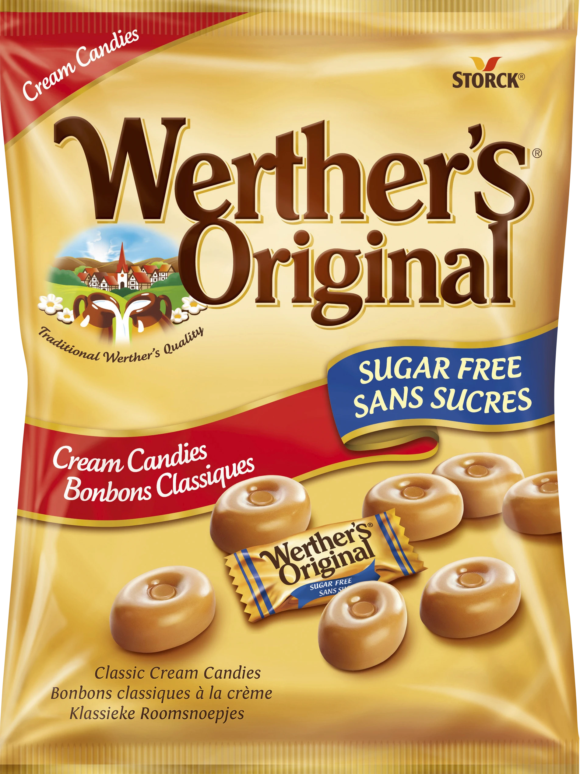 Werthers Original Sockerfri 70 g - Sockerfritt godis