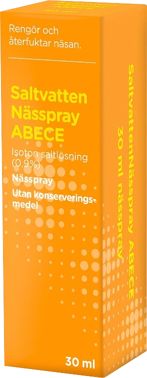 ABECE Saltvattenspray 30 ml - Nässpray & näsdroppar