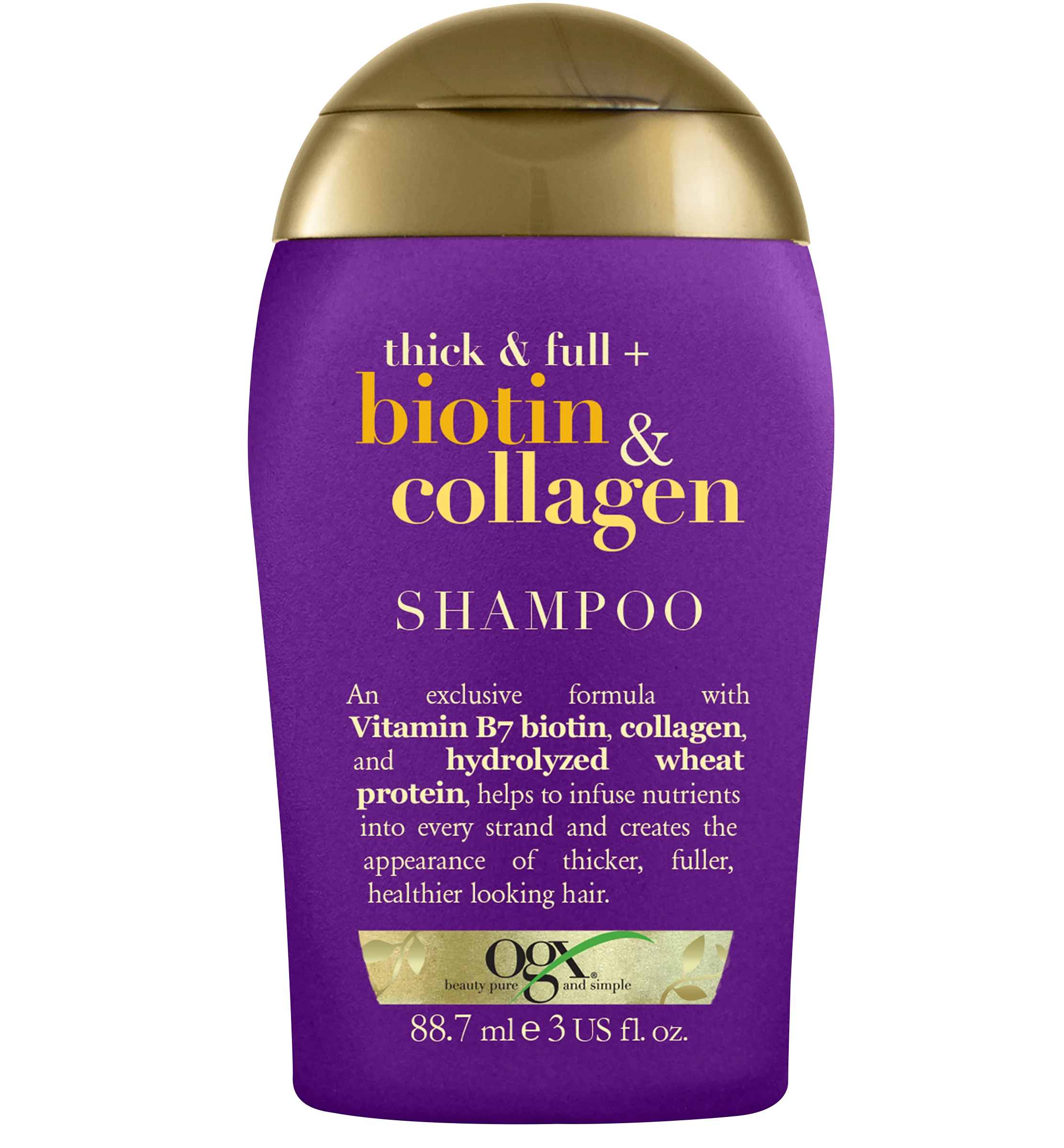 OGX Thick & Full Biotin & Collagen Shampoo 88,7 ml - Volymschampo