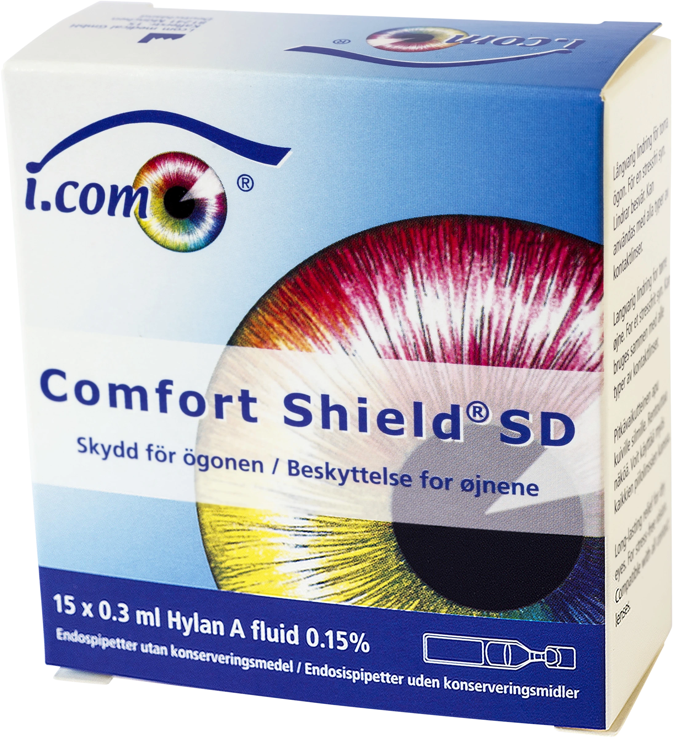 Comfort Shield 15 x 0,3 ml - Ögondroppar för torra ögon