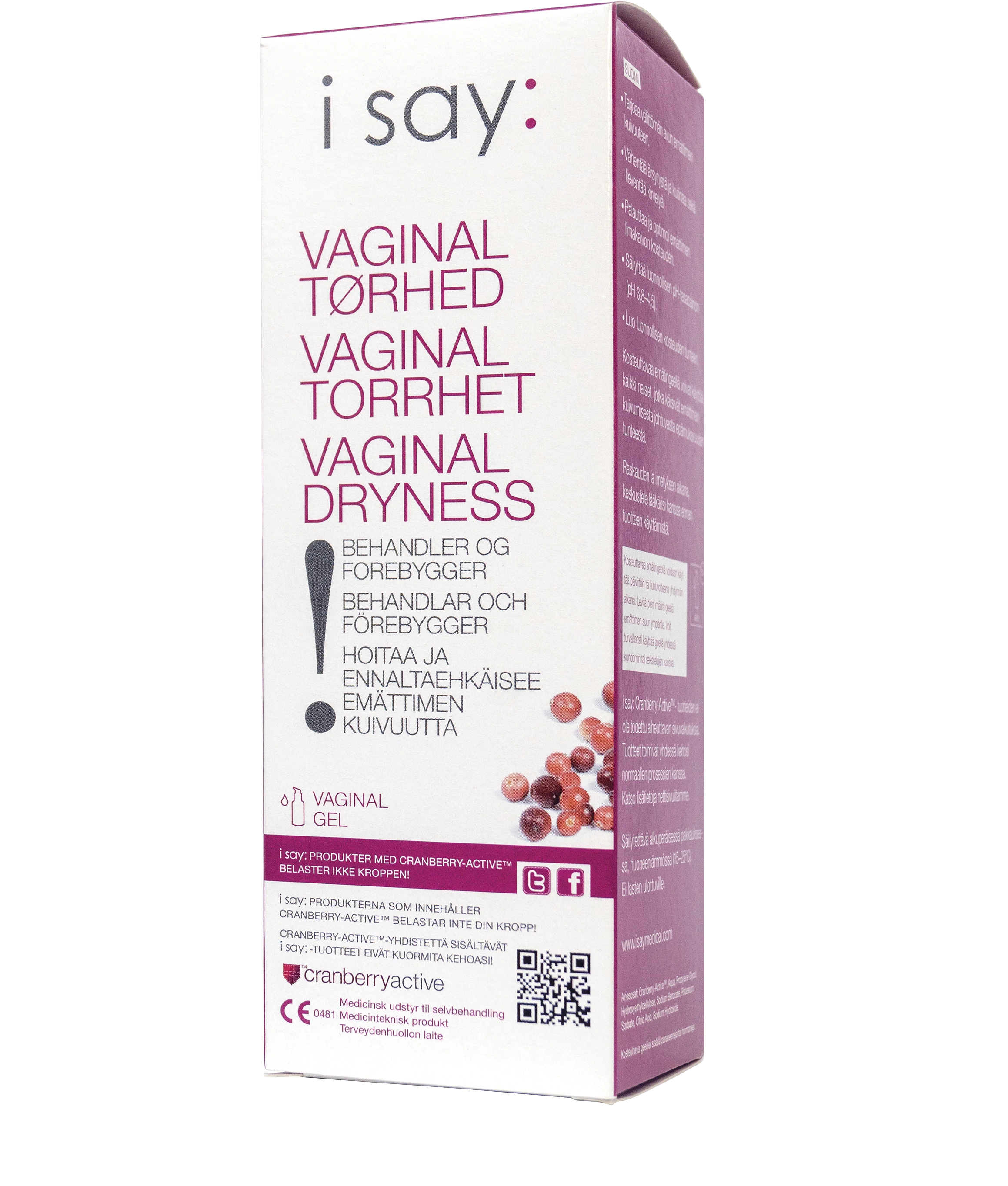 I Say: Vaginal Torrhet 75 ml - Torra slemhinnor