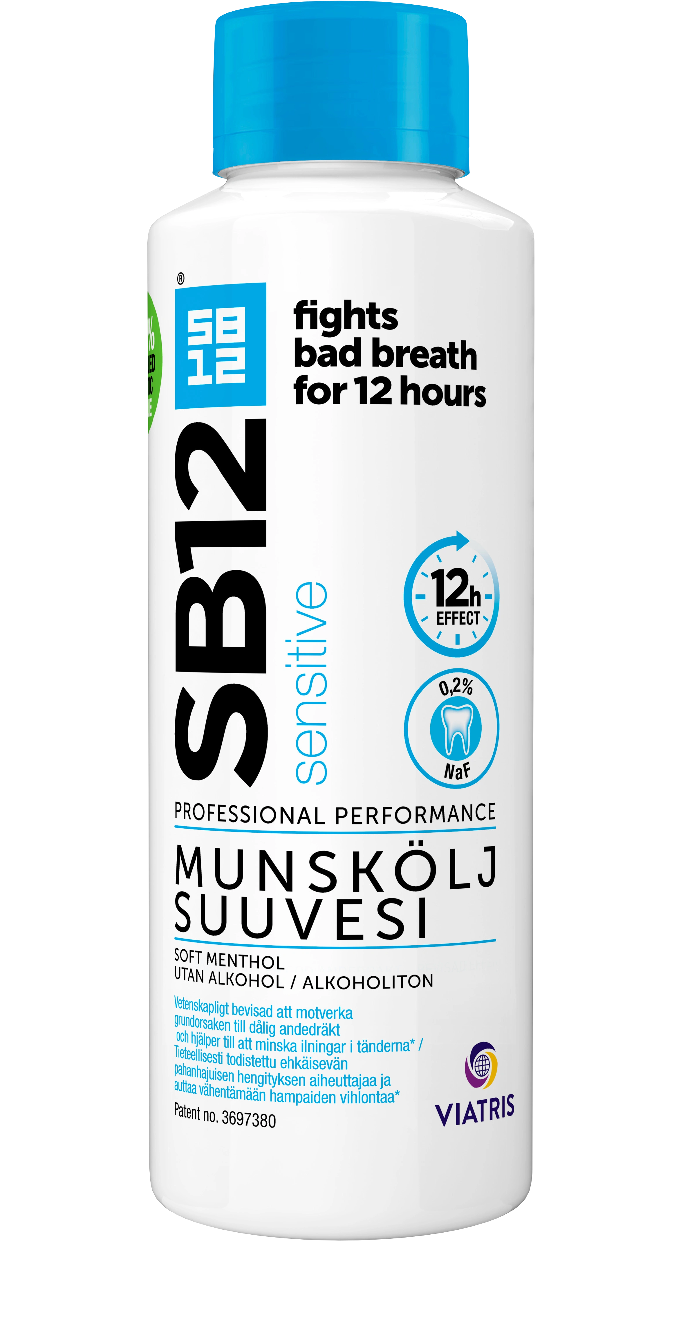 SB12 Sensitive Munskölj 500 ml