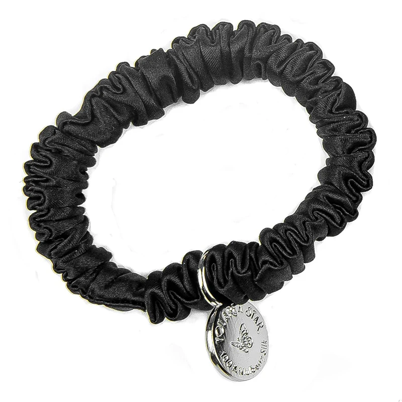 Amelie Soie Classic Collection Mini Silk Black - Hårsnoddar & tofsar