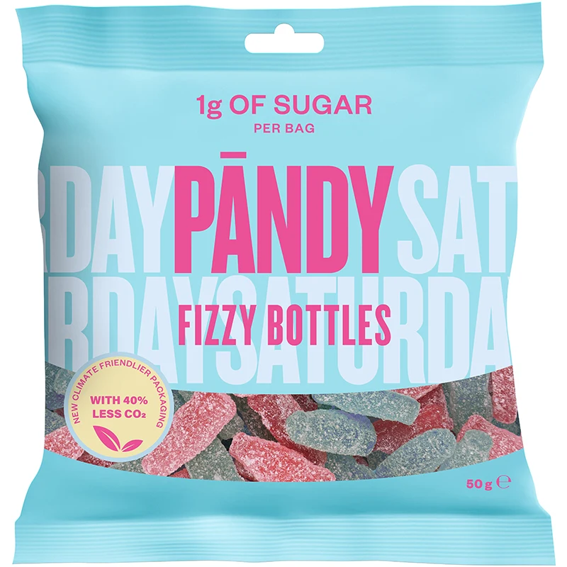Pändy Candy Fizzy Bottles 50 g - Pändy godis