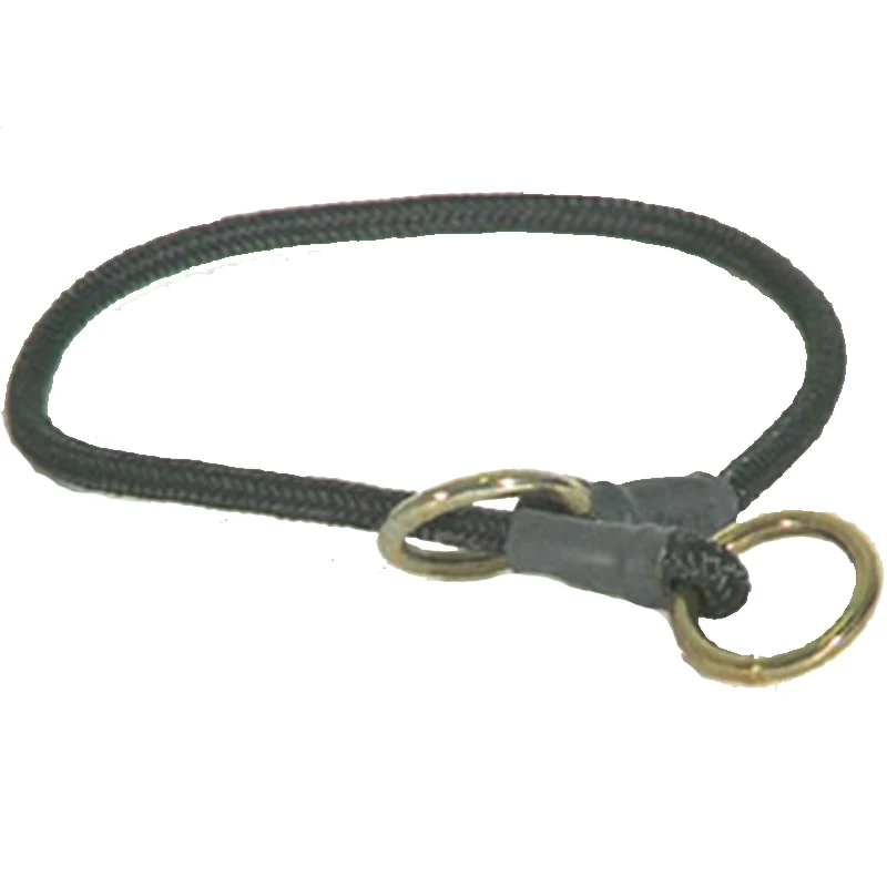 Strongline Helstryp Svart 6 mm/45 cm - Hundhalsband