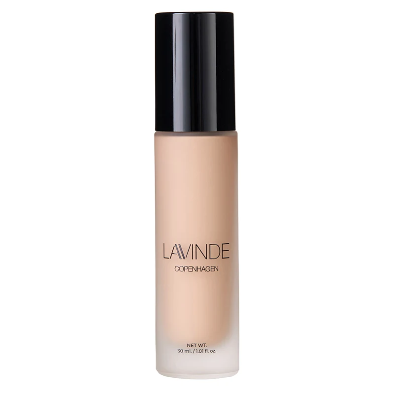 Lavinde Copenhagen Natural Glow Liquid Foundation 201 Cool Ivory - Flytande foundation