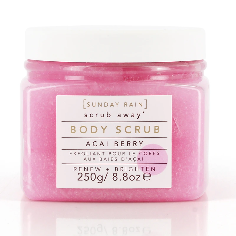 Sunday Rain Body Scrub Acai Berry 250 g - Peeling & skrubb