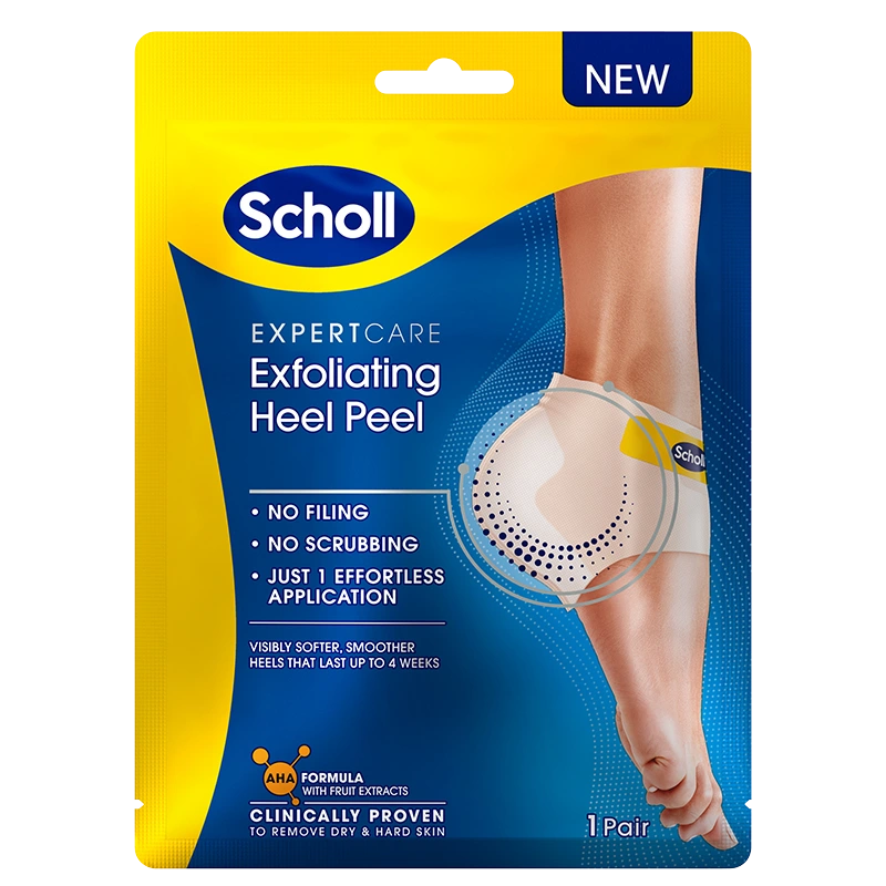 Scholl Exfoliating Heel Mask 1 par - Pedikyr