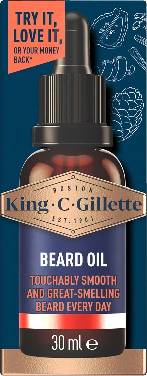 King C Gillette Beard Oil 30 ml - Skäggolja & mustaschvax