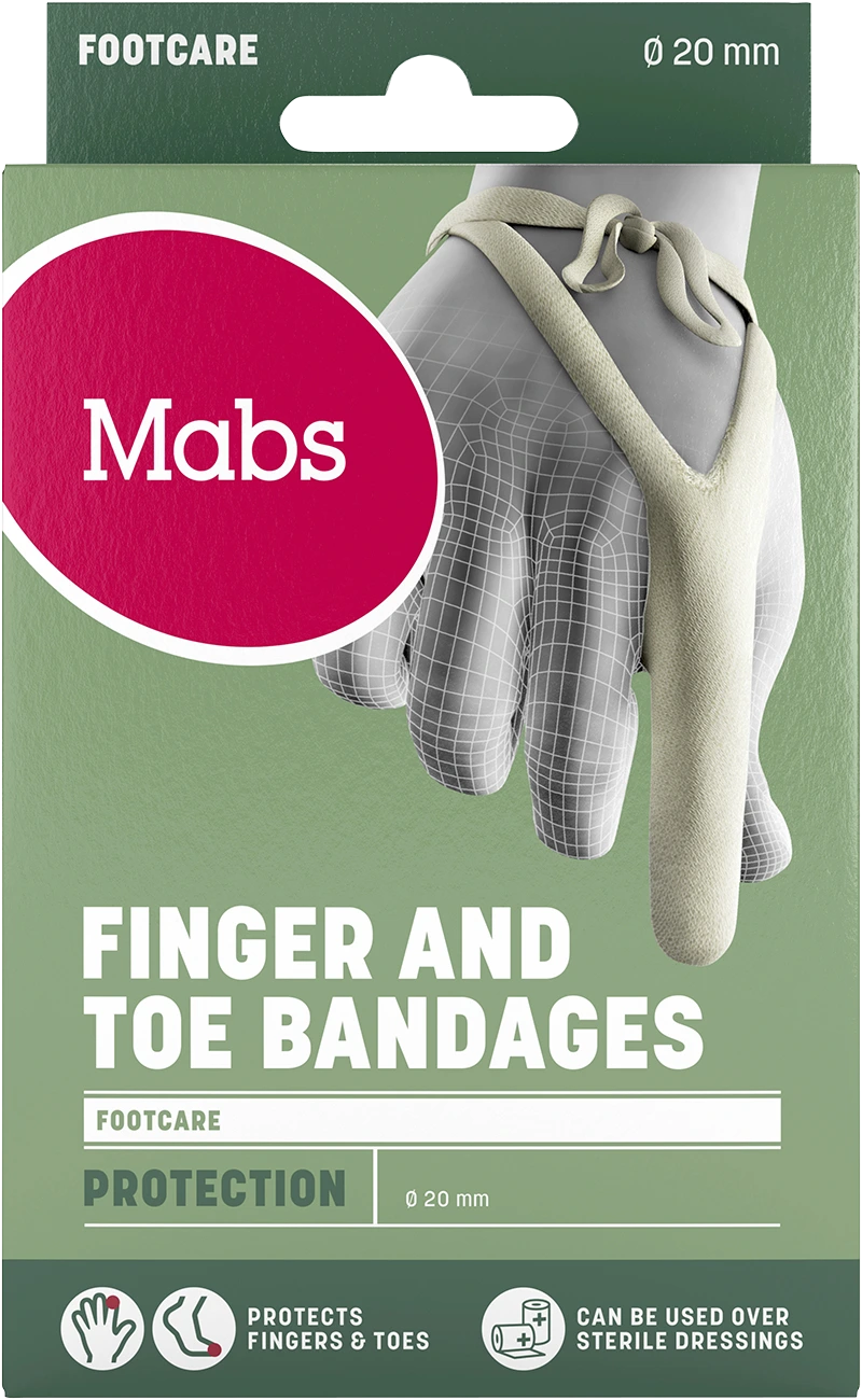 Mabs Finger And Toe Bandage - Skydd & ledstöd