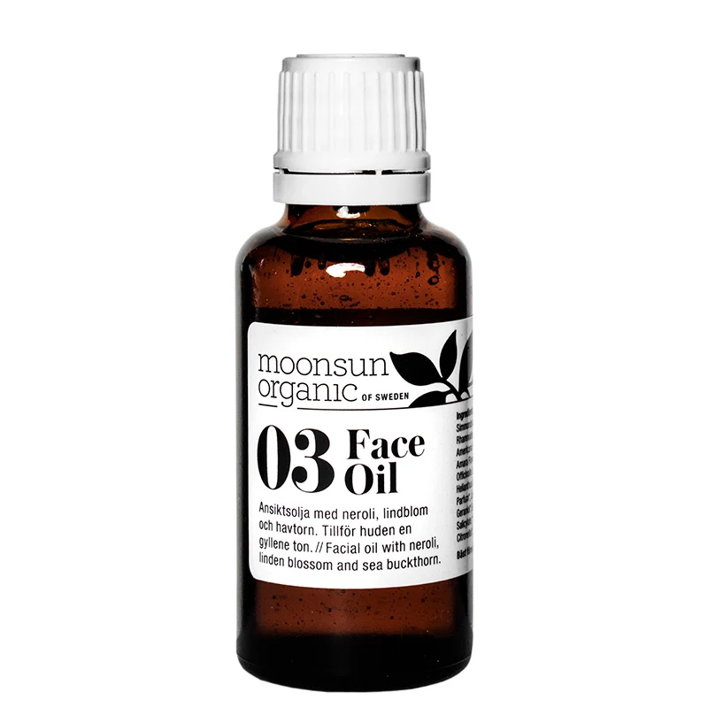 Moonsun Organic of Sweden Face Oil 30 ml - Ansiktsolja