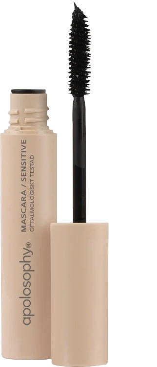 Apolosophy Mascara Sensitive 01 Black 9 ml - Mascara