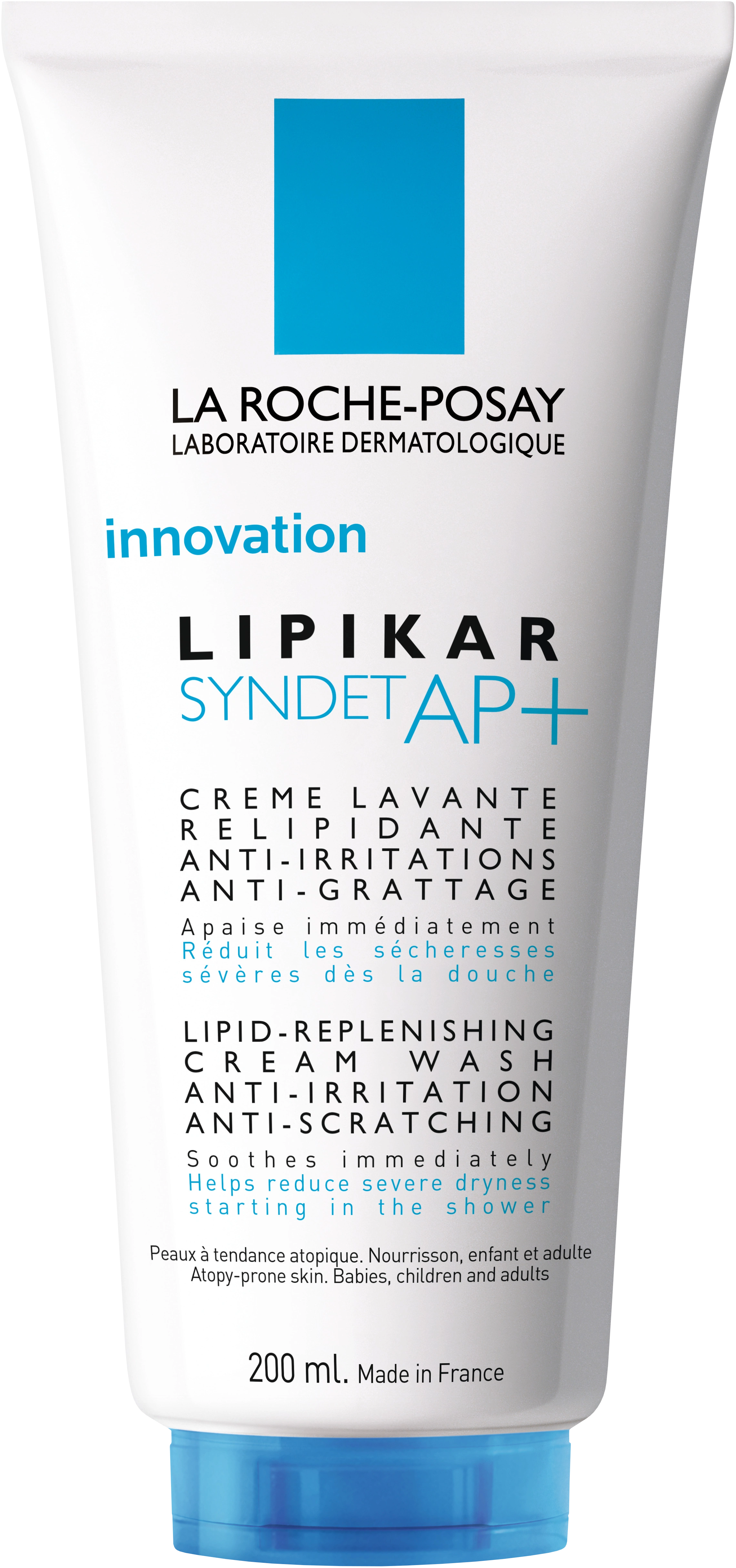 La Roche-Posay Lipikar Syndet AP+ Duschgelécreme 200 ml - Duschkräm & duschtvål