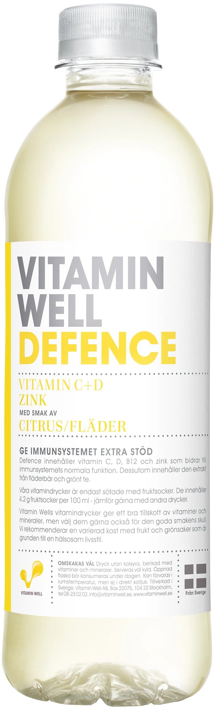 Defence Citrus/Fläder 500 ml