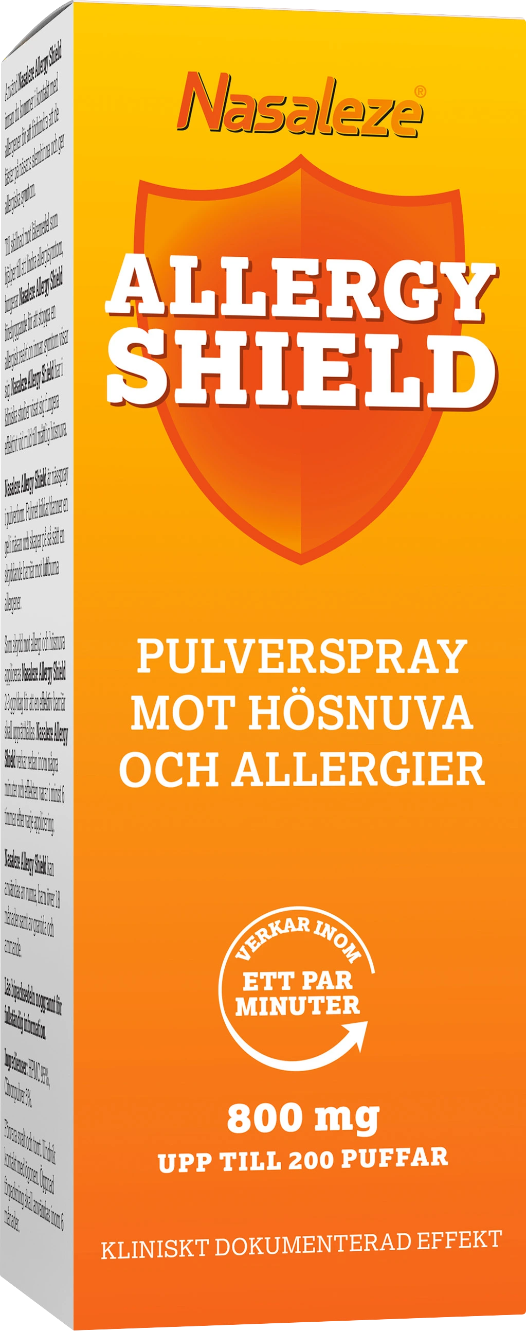 Nasaleze Allergy Shield 800 mg - Nässpray vid pollenallergi