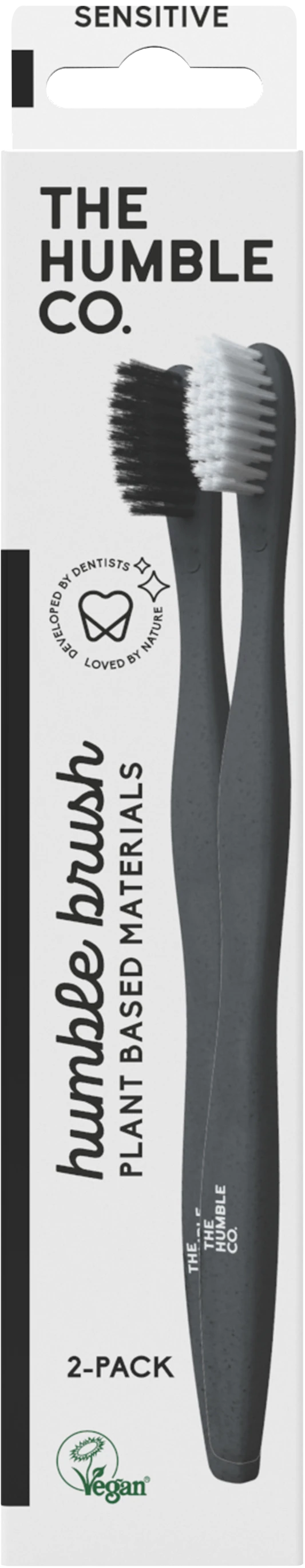 Humble Brush Plant Based Vuxen Soft Mix Colours 2-pack - Tandborstar
