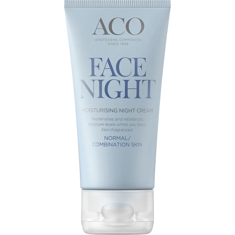 ACO Face Moisturising Night Cream 50 ml - Ansiktskräm - nattkräm