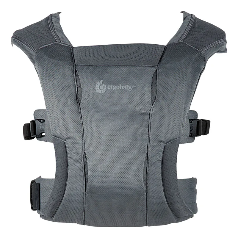 Ergobaby Embrace Soft Air Mesh Washed Black - Bärselar för nyfödda
