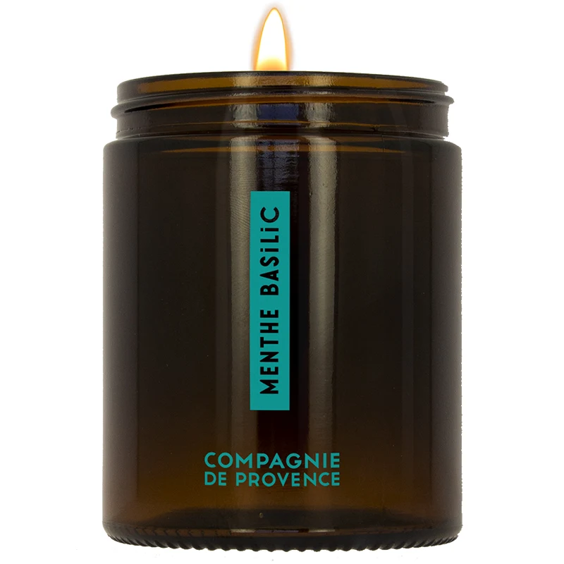 Compagnie de Provence Doftljus Mint Basil 150 g - Doftljus