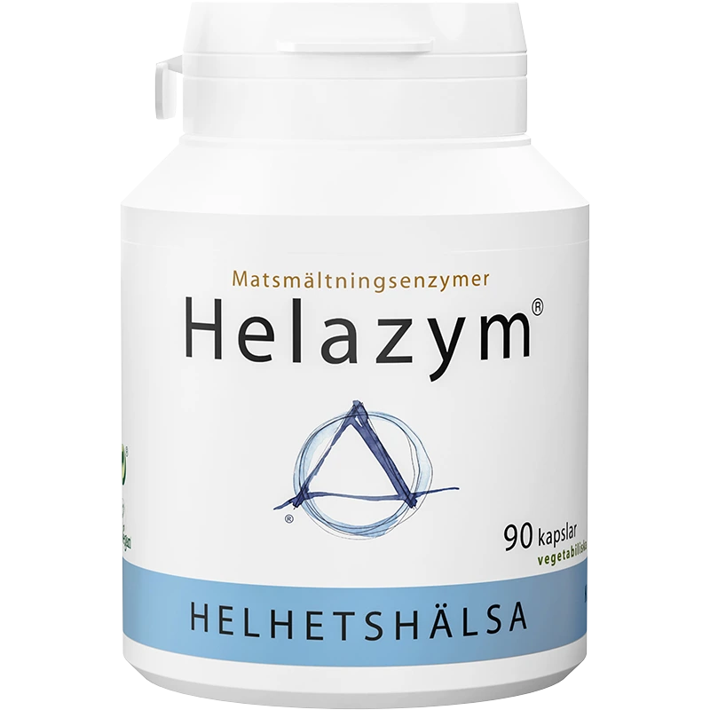 Helhetshälsa Helazym matsmältningsenzymer 90 kapslar - Matsmältning & enzymer