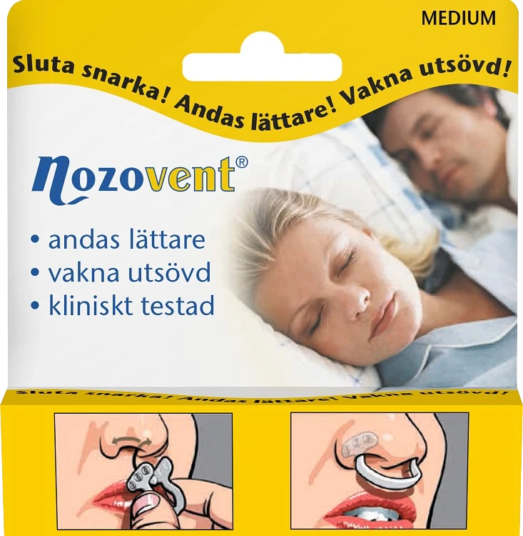 Nozovent Medium 2 st - Snarkning