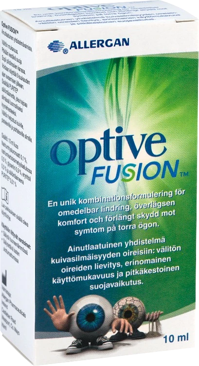 Optive Fusion 10 ml - Ögondroppar för torra ögon