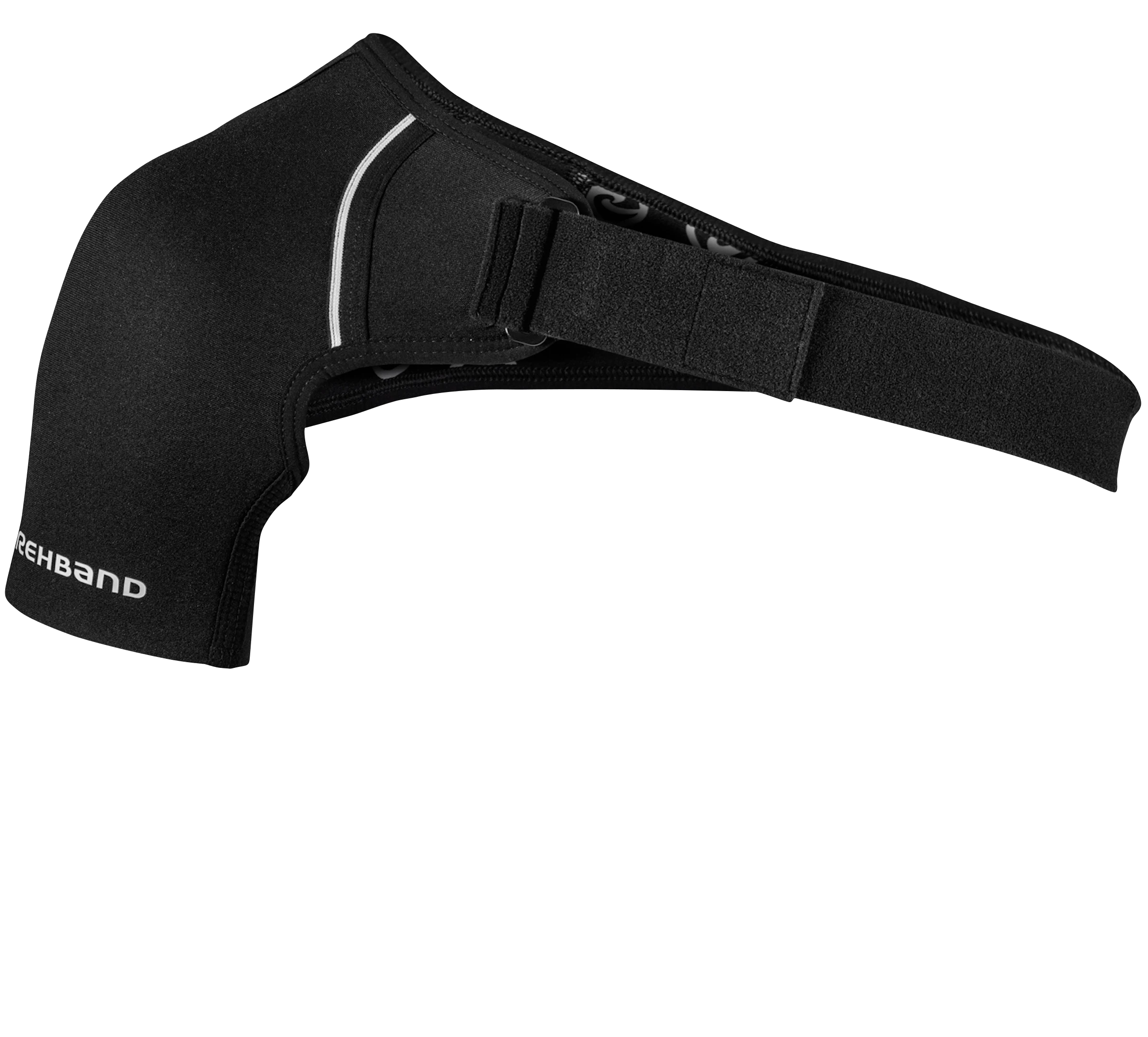Rehband QD Shoulder Support Right 3 mm Black Small - Skydd & ledstöd