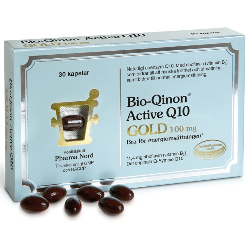 Pharma Nord Bio-Qinon Active Q10 Gold 100 mg 30 st - Q10