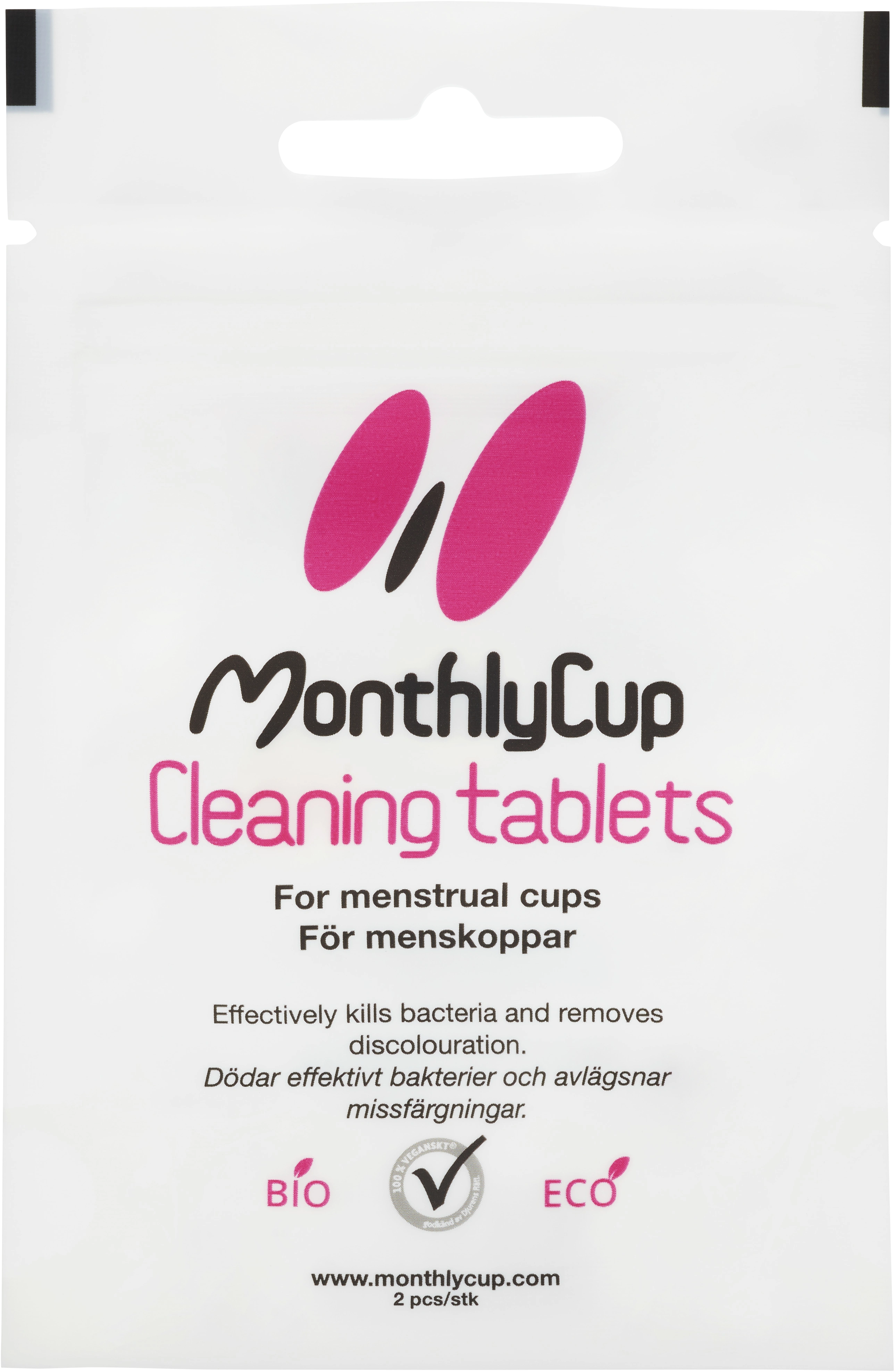 MonthlyCup Cleaning Tablets 2 st - Menskopp