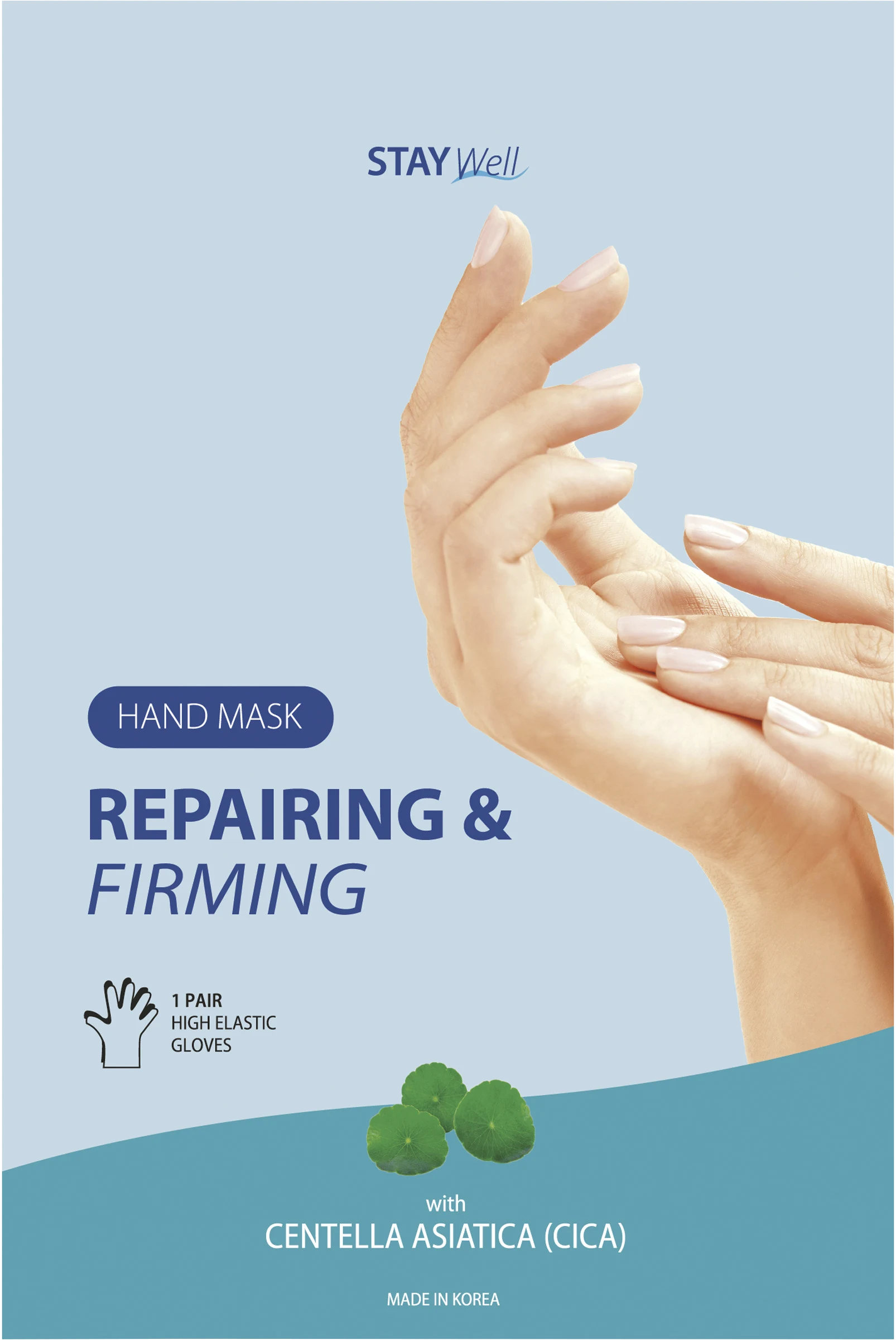 Stay Well Repairing & Firming Hand Mask Cica 1 par - Handmask