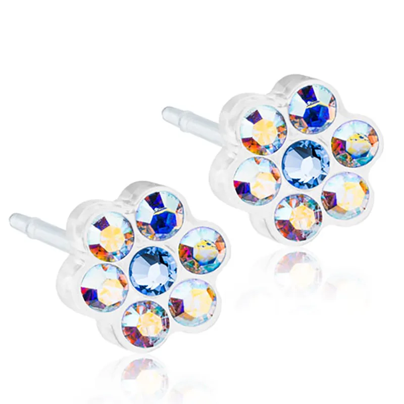 Blomdahl Örhängen MP Daisy 5mm Rainbow/Alexandrite - Örhängen