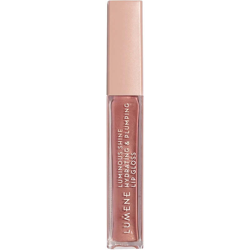 Lumene Luminous Shine Hydrating & Plumping Lip Gloss 5 ml 2 Old Rose - Läppglans