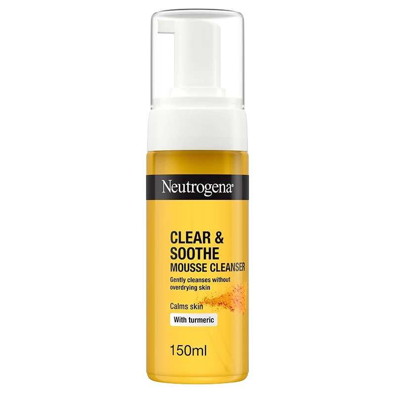 Neutrogena Clear & Soothe Mousse Cleanser 150 ml - Ansiktsrengöring