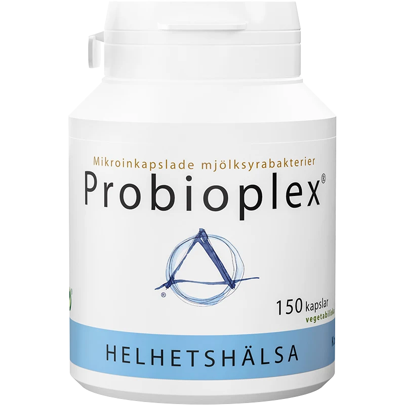 Helhetshälsa Probioplex, tarmbakterier 150 kapslar - Mjölksyrabakterier