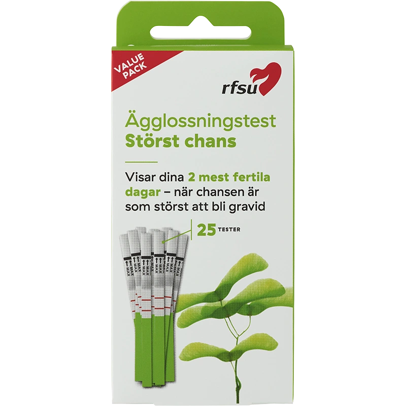 RFSU Ägglossningstest 25-pack - Bli gravid