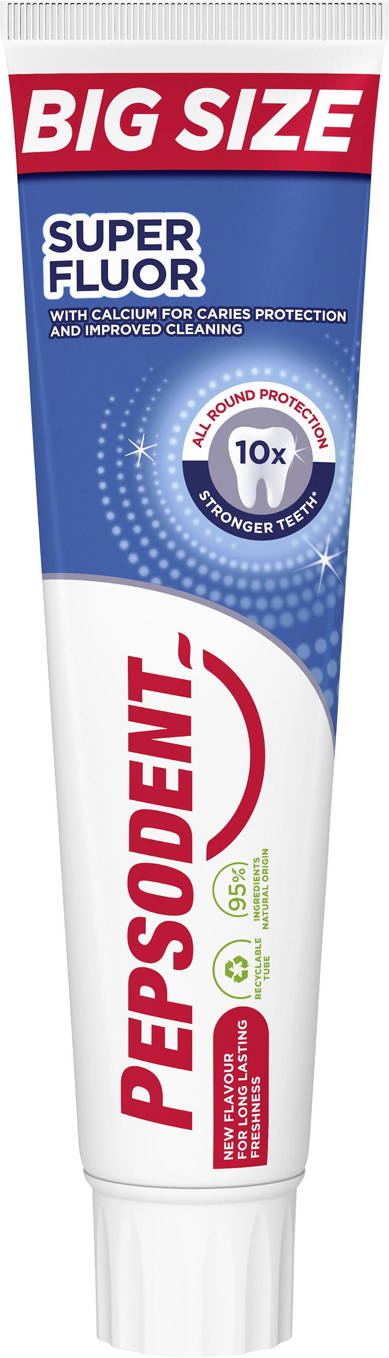 Pepsodent Super Fluor tandkräm 125 ml - Tandkräm