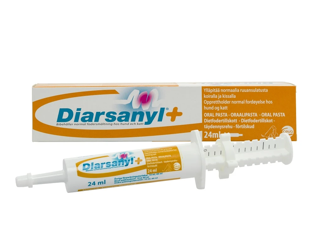 Diarsanyl+ pasta 24 ml - Diarré hund