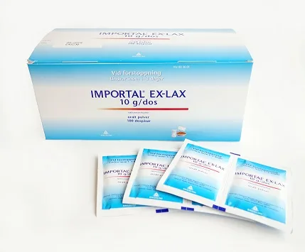 Importal Ex-Lax oralt pulver 10 g 100 st - Förstoppning & hård mage